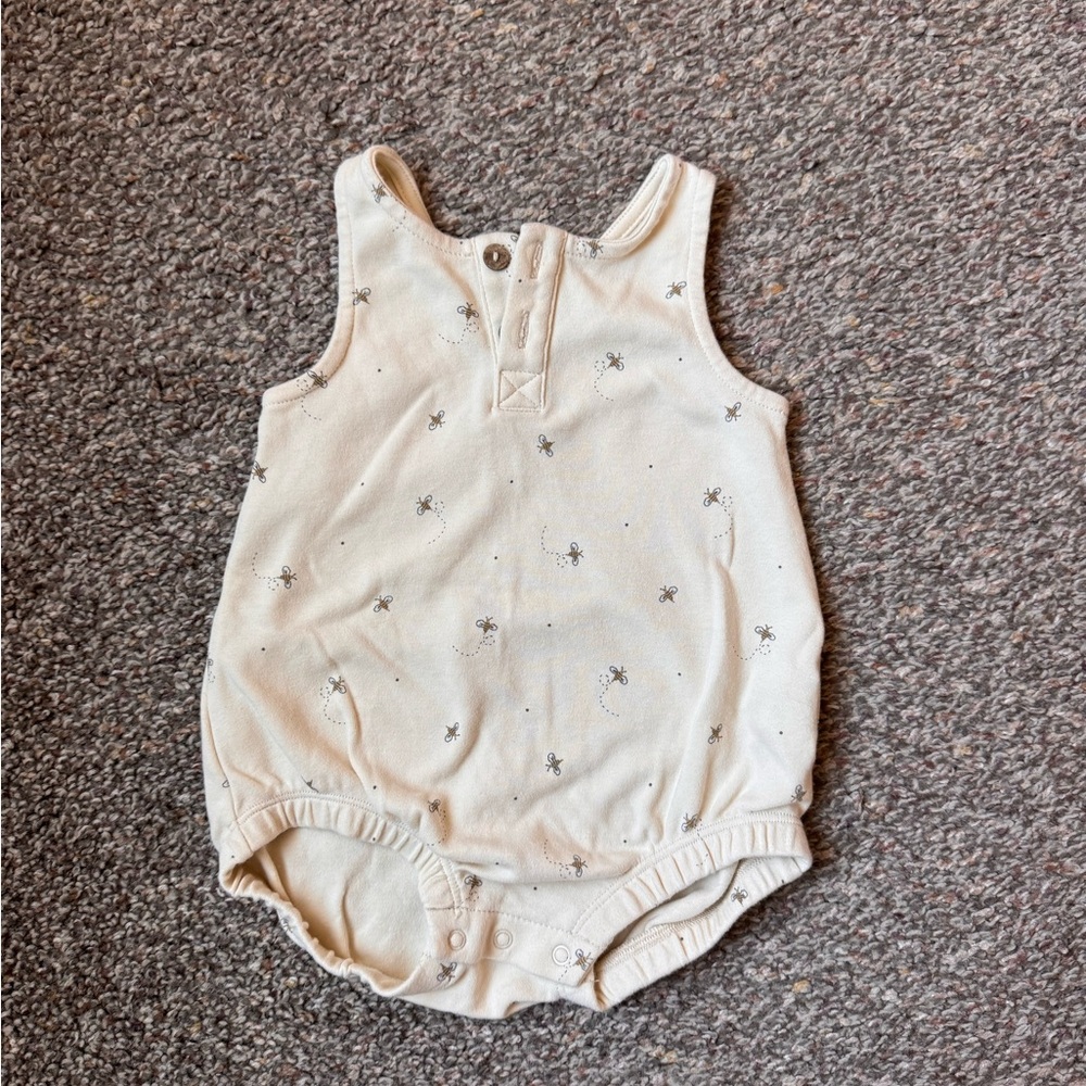 Quincy Mae bumble bee romper